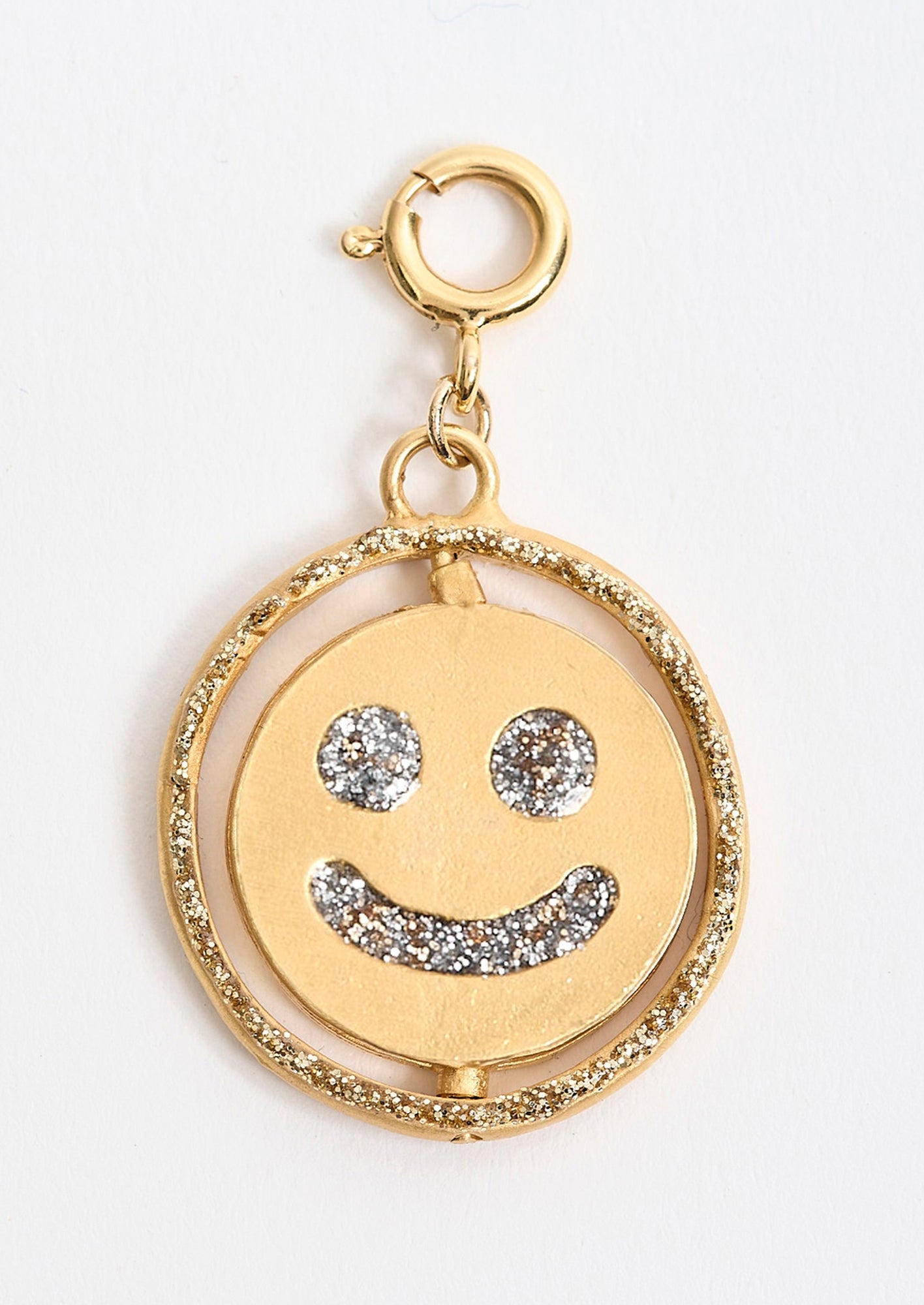 The Two Mood Smiley Charm